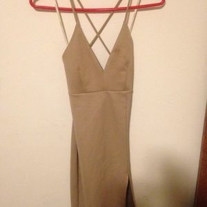 Crossback Bodycon Dress